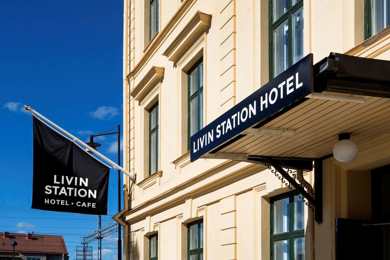 Livin Station Hotel Эребру Экстерьер фото